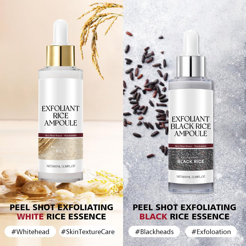 Black & White Rice Glow Ampoule